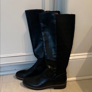 Tommy hilfiger tall black boots (NWOT)